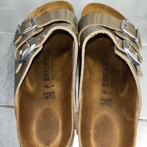 Birkenstock Arizona Premium Leather with Metal Buckle Size 11 (42/270)